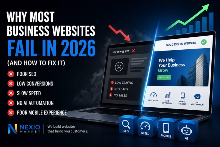 Why Most Business Websites Fail in 2026 - SEO, Website Speed, AI Automation and Conversion Optimization