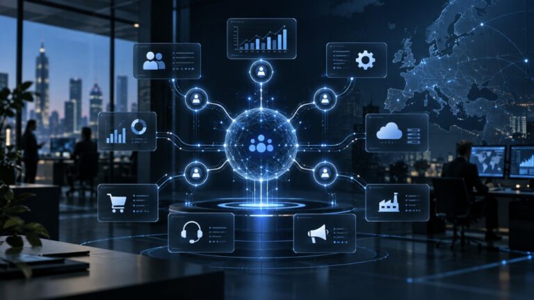 Autonomous Multi-Agent AI Systems connecting business operations for European enterprises